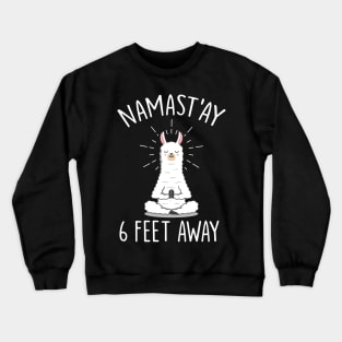 Social Distancing 6 Feet Away Crewneck Sweatshirt